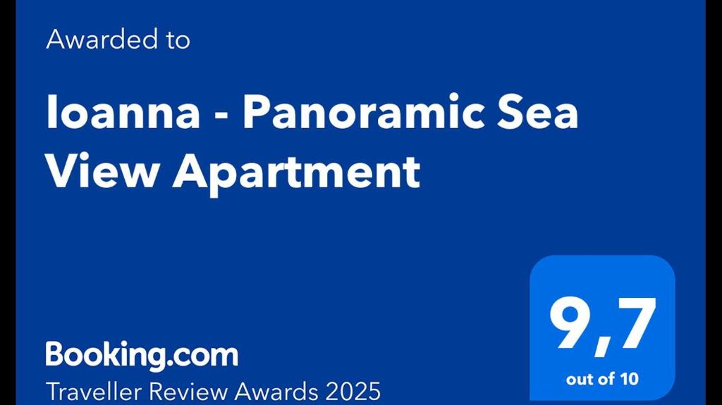 Zdjęcie z galerii obiektu Ioanna - Panoramic Sea View Apartment w Áfitos