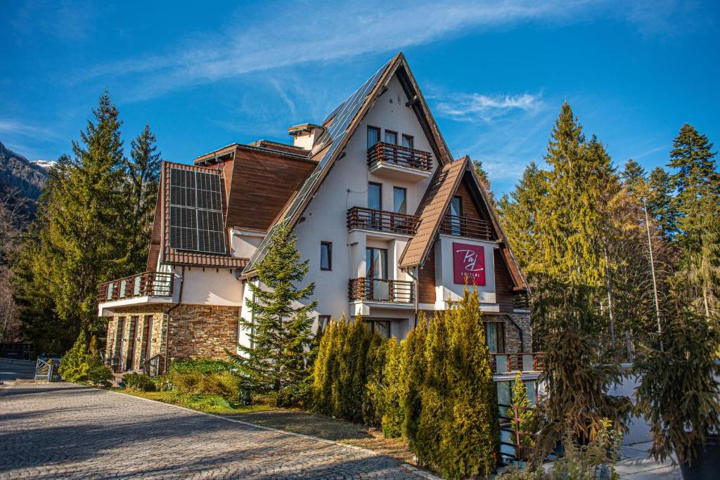Budova, kde se hotel nachází