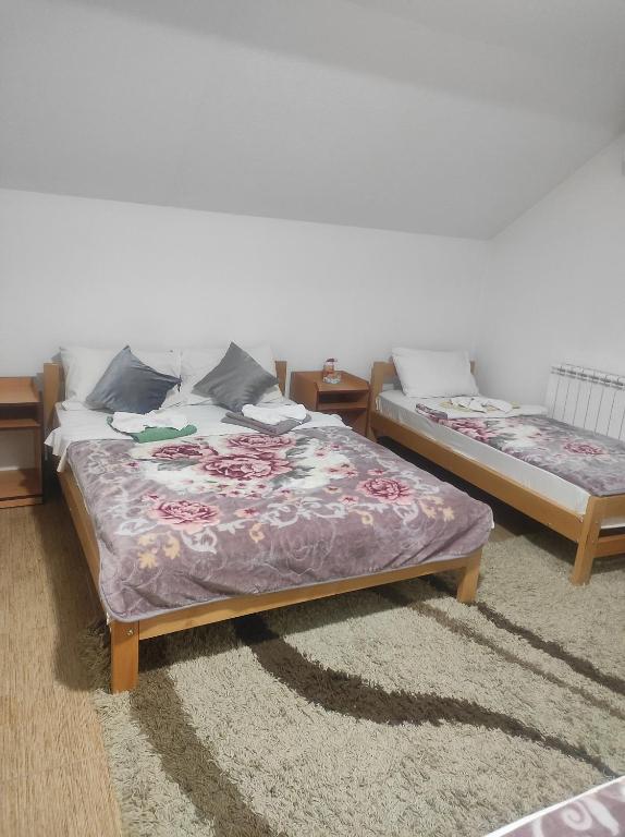 Postel nebo postele na pokoji v ubytování Motel BI