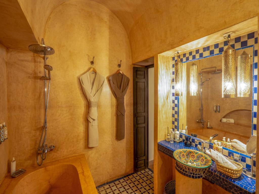 Koupelna v ubytování Riad Ines Home