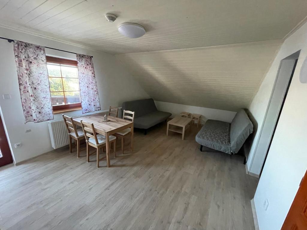 Posezení v ubytování Apartmany215