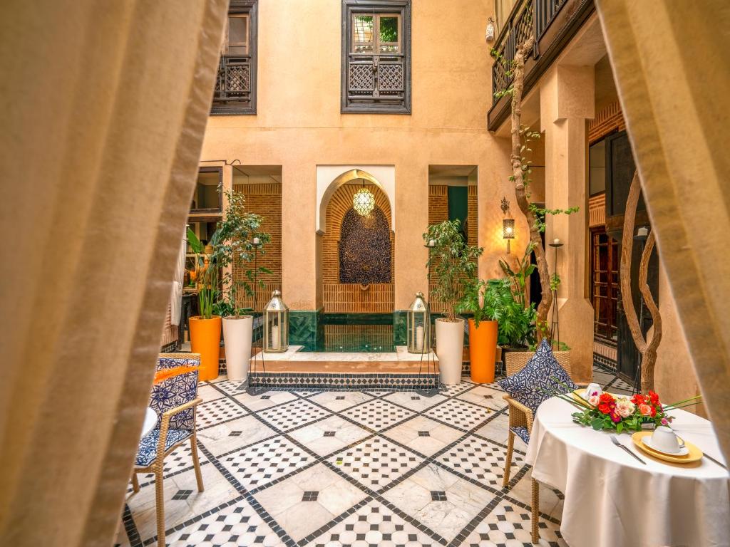 Patio nebo venkovní prostory v ubytování Riad Ines Home