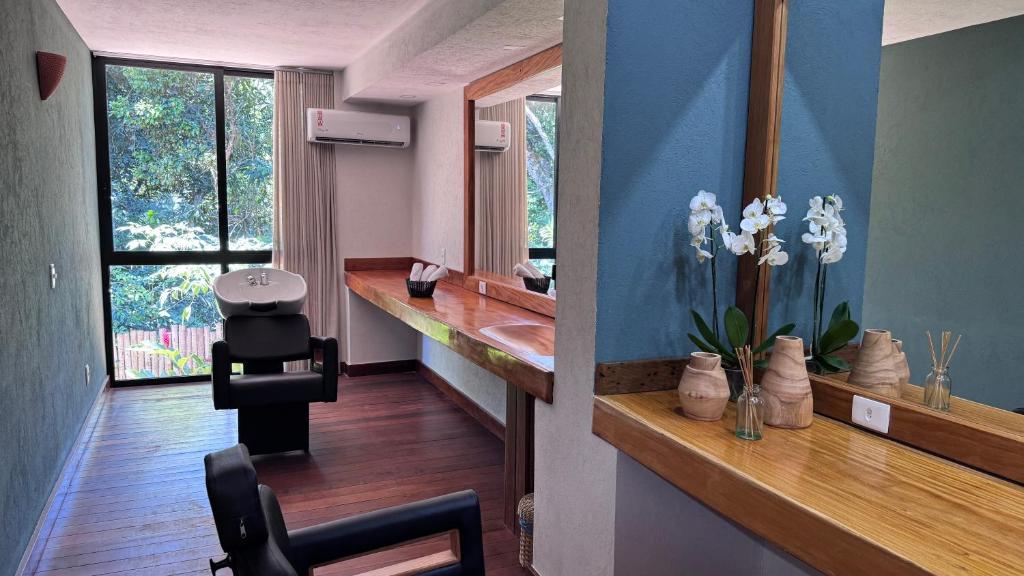 Posezení v ubytování Aysú Trancoso Boutique Hotel