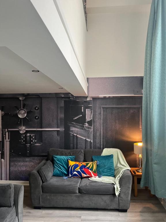 Χώρος καθιστικού στο 5 Halifax House, apartment 3