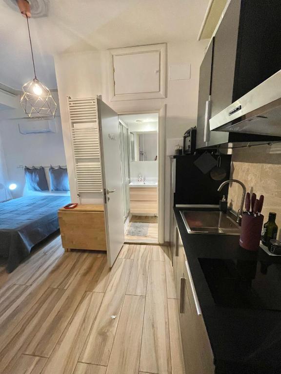 Kuchyň nebo kuchyňský kout v ubytování CAMPARY Casa Vacanze