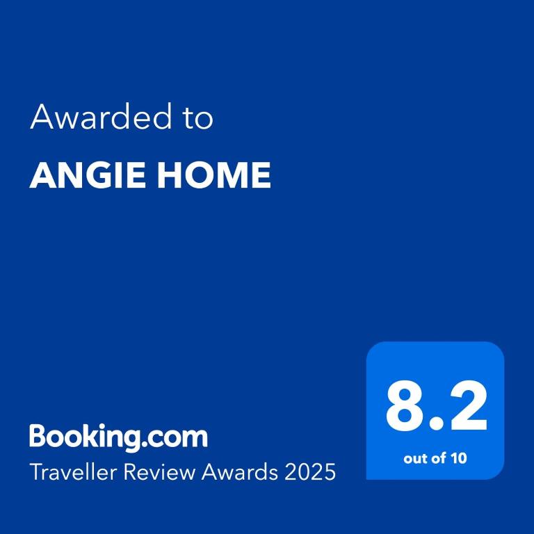 Certifikát, hodnocení, plakát nebo jiný dokument vystavený v ubytování ANGIE HOME