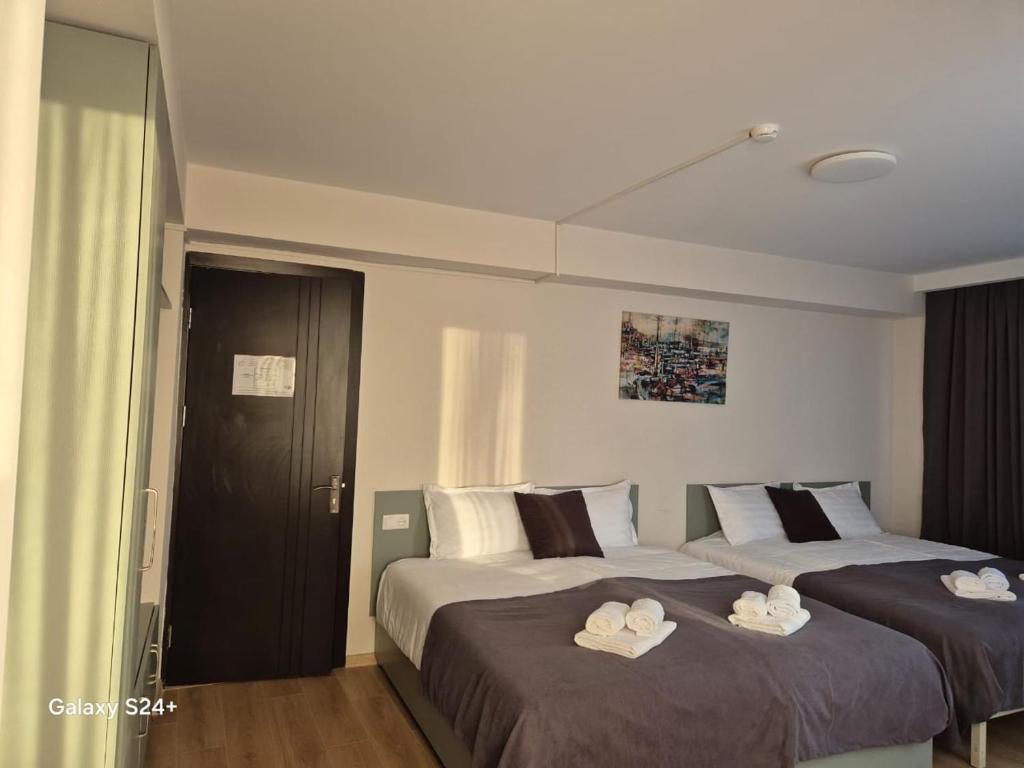 Postel nebo postele na pokoji v ubytování Hotel Asa