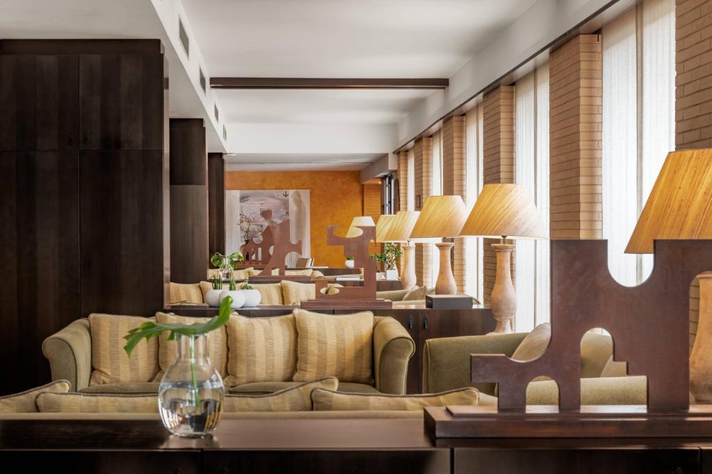 Posezení v ubytování AC Hotel Ciudad de Tudela by Marriott