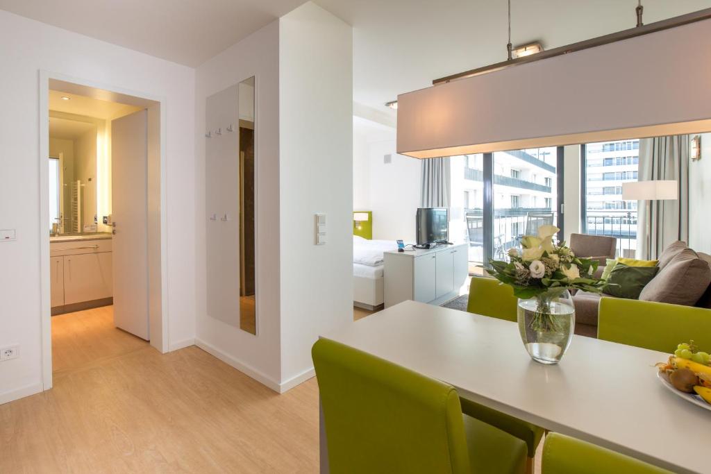 Posezení v ubytování Carat Apartments Grömitz