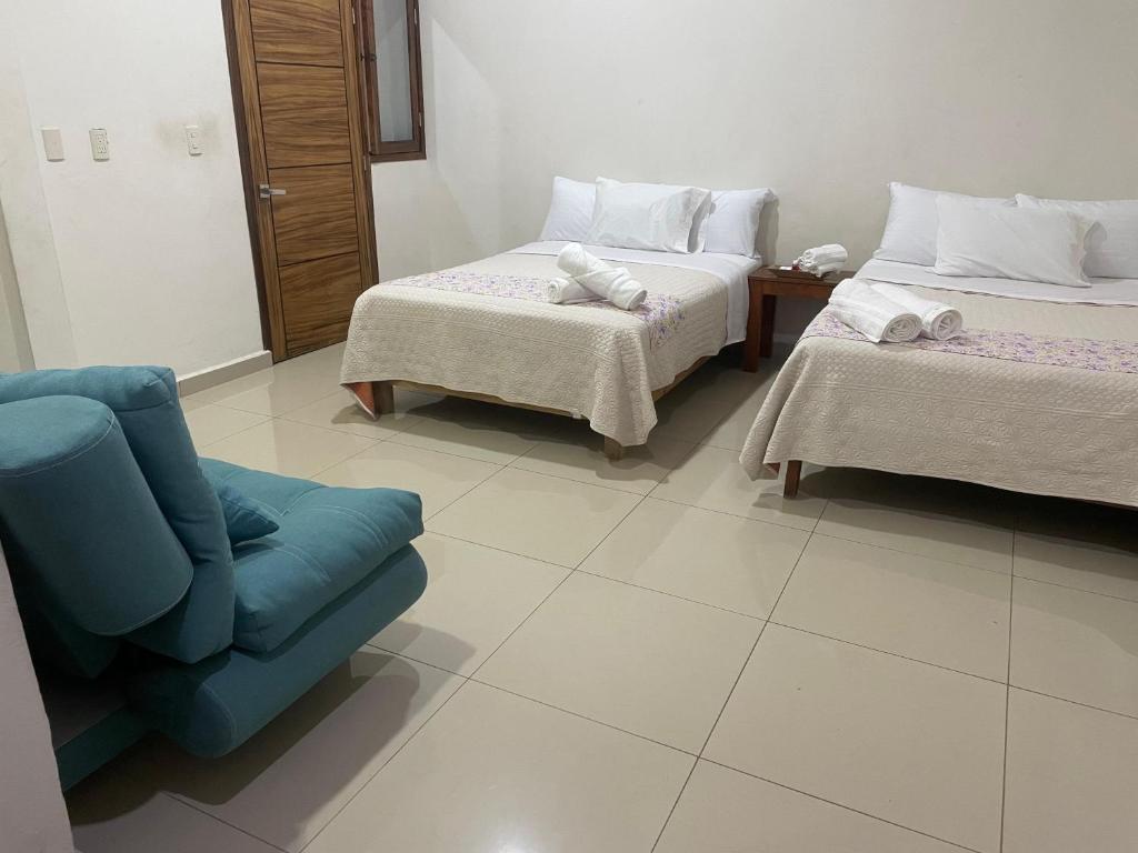Letto o letti in una camera di Casita Cocoa