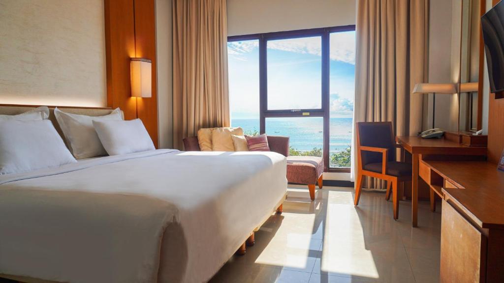 Truntum Kuta Bali - Deluxe Double O Twin Sala Con Vista Al Mar