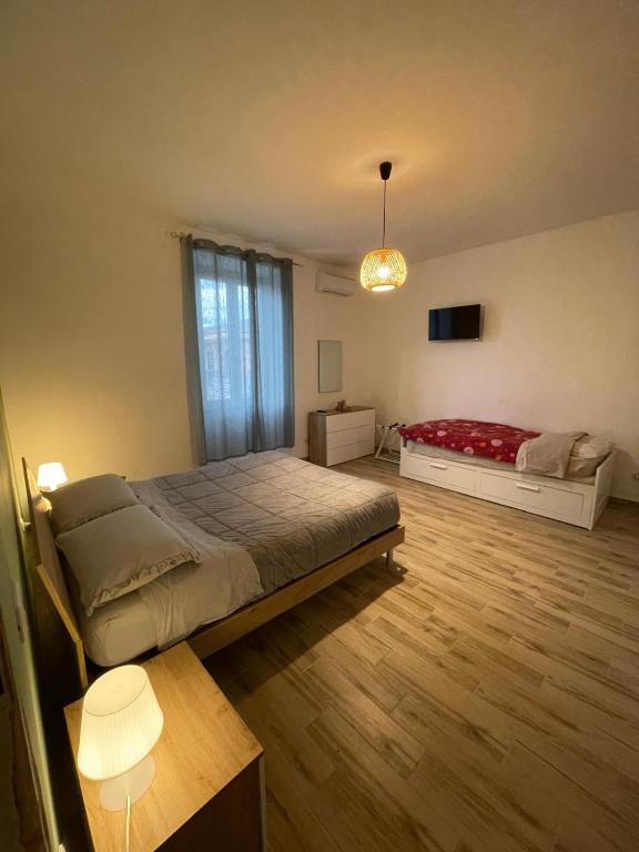 Postel nebo postele na pokoji v ubytování APPARTAMENTO JLENIA