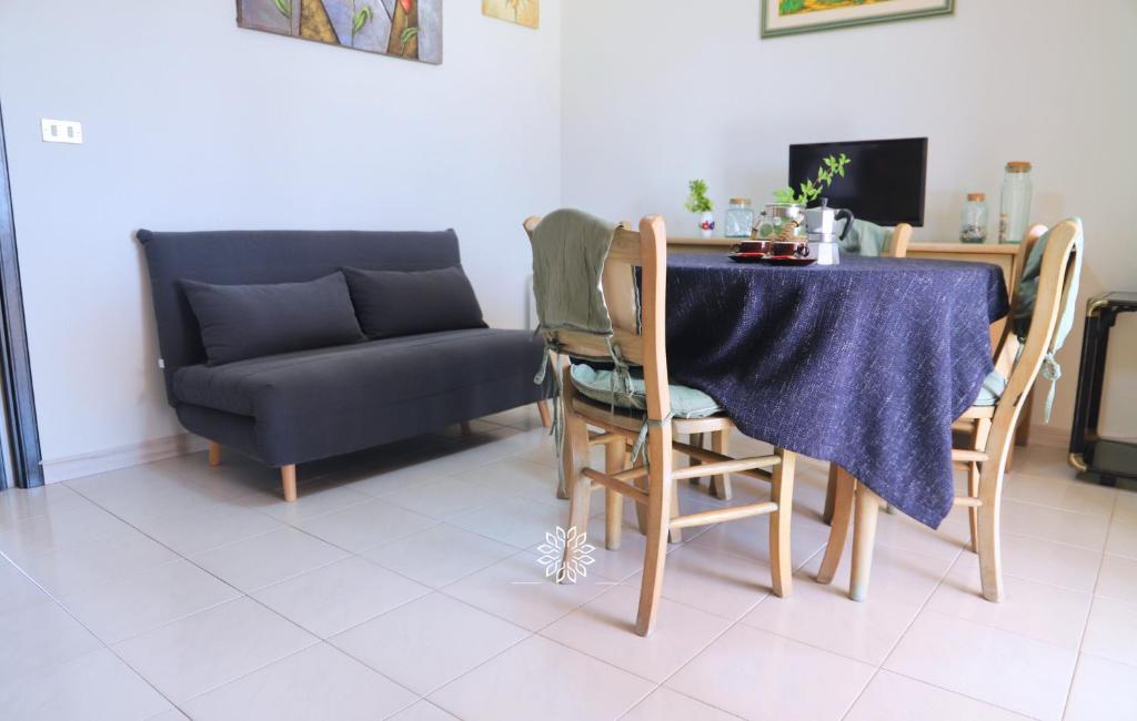 Posezení v ubytování Casa Lucia