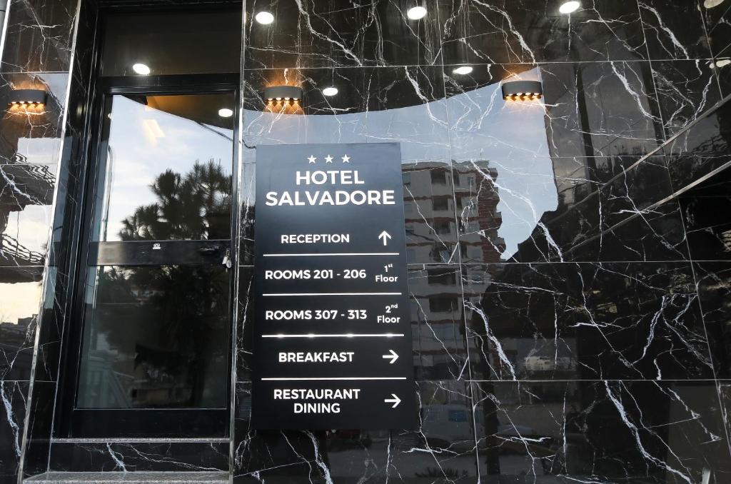 Certifikát, hodnocení, plakát nebo jiný dokument vystavený v ubytování Hotel Salvadore