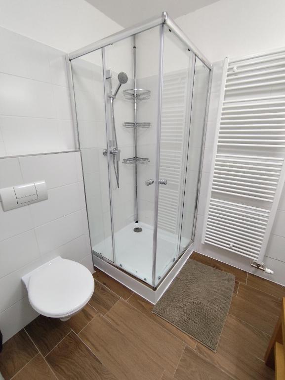 A bathroom at Apartmán LUX