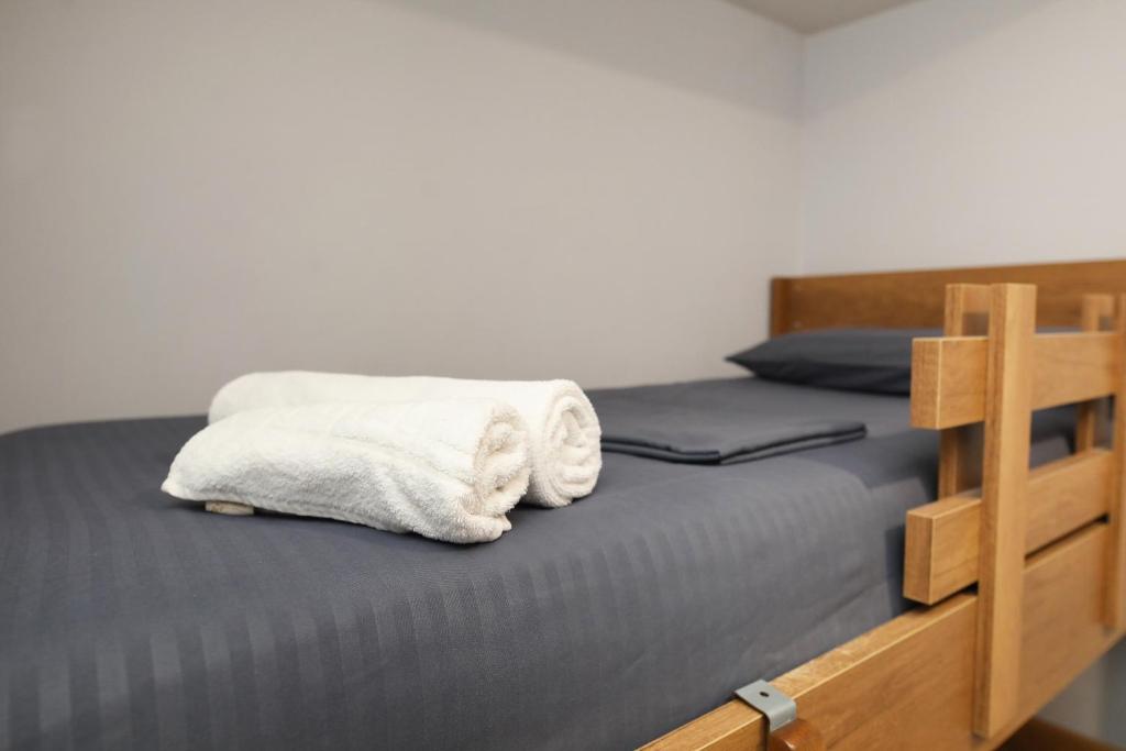 Postel nebo postele na pokoji v ubytování Hotel Salvadore