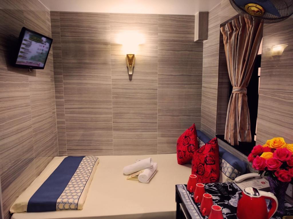 Letto o letti in una camera di Germany Hostel Block D