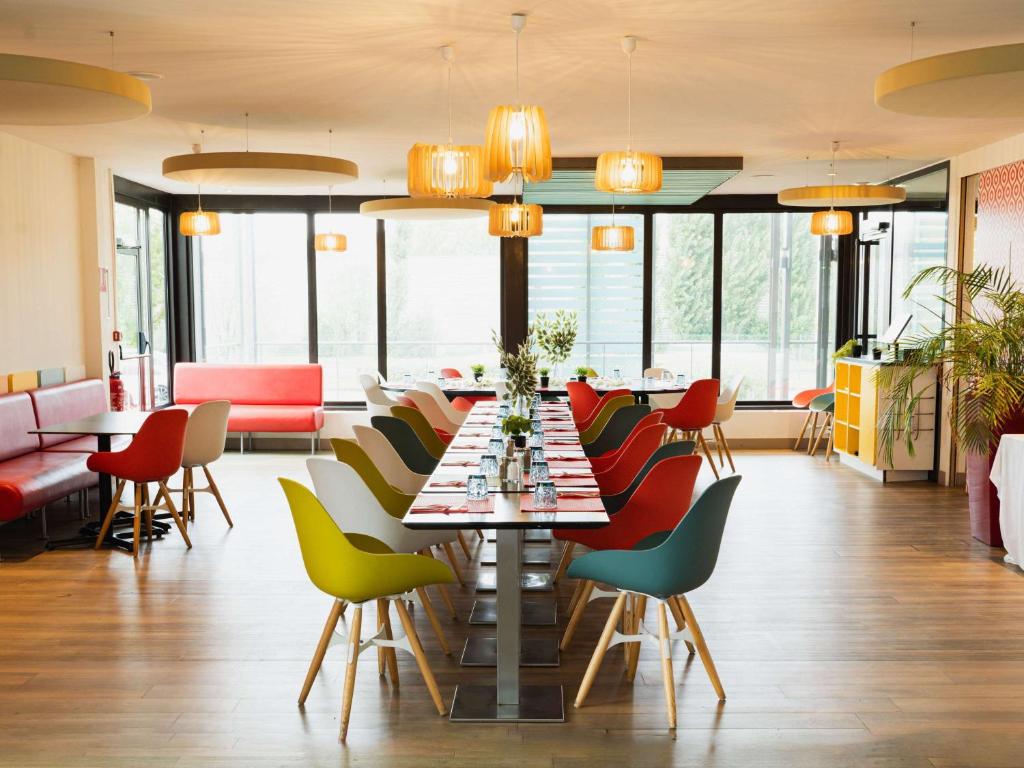 Posezení v ubytování ibis Styles Lyon Sud Vienne