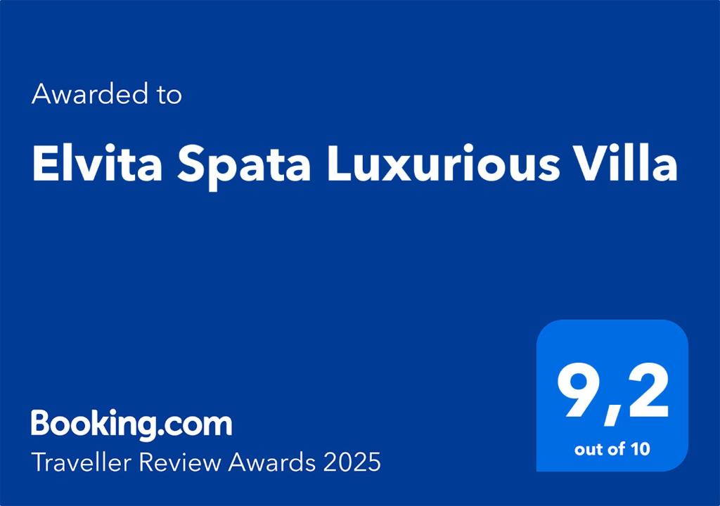 Elvita Spata Luxurious Villa - Holiday Home
