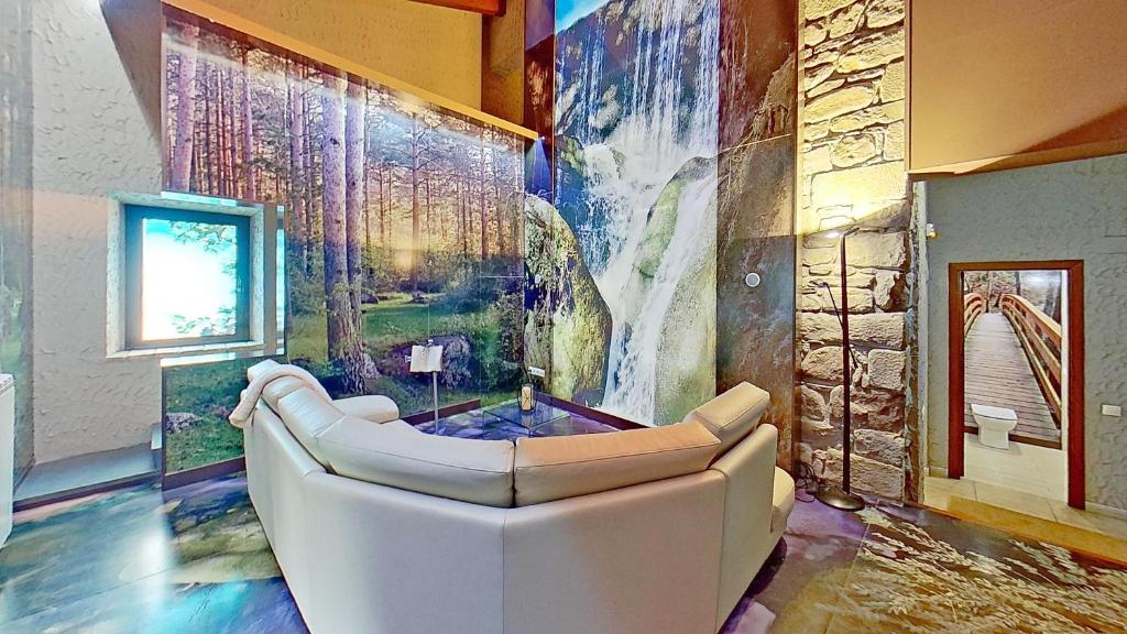Χώρος καθιστικού στο Premium Habitat Xic