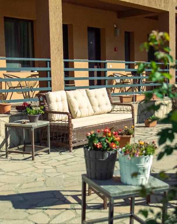 Balkón nebo terasa v ubytování Guest House Oxygen