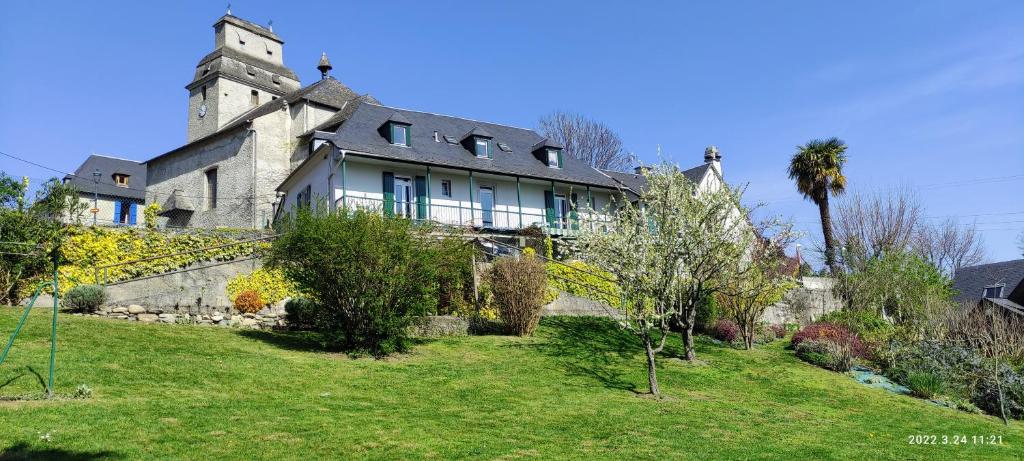 Zahrada ubytování Auberge Le Cabaliros