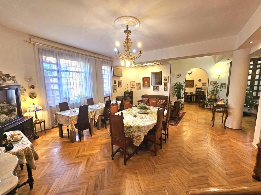 Posezení v ubytování Hotel Home