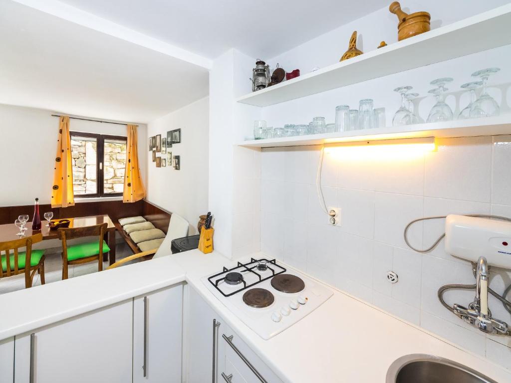 Kuchyňa alebo kuchynka v ubytovaní Shisha Stone House