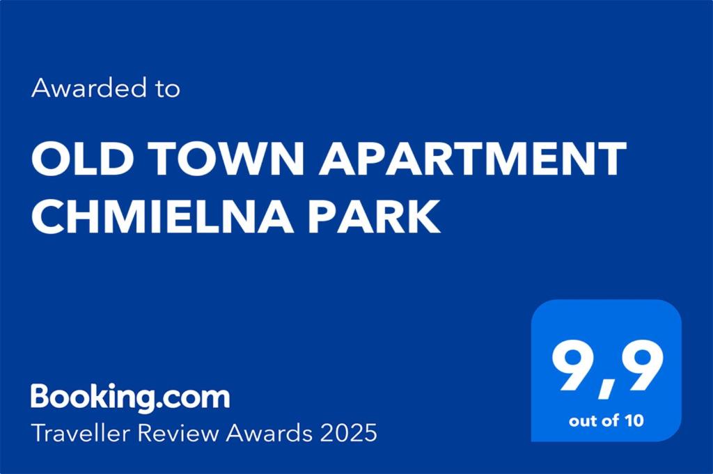 Certifikát, ocenenie alebo iný dokument vystavený v ubytovaní OLD TOWN APARTMENT CHMIELNA PARK
