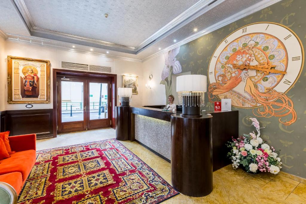 Posezení v ubytování Hotel Caruso Old Town