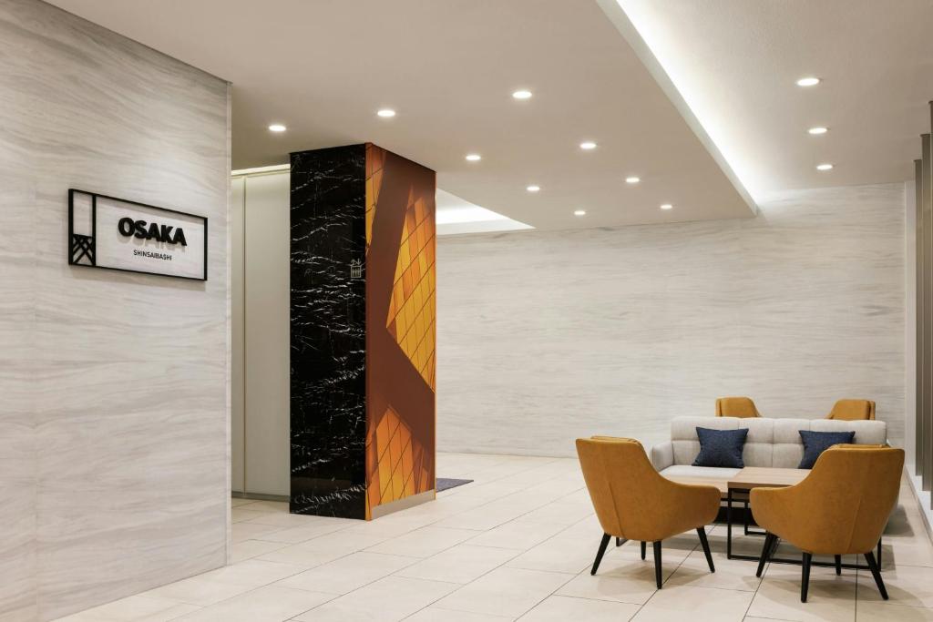 Posezení v ubytování Four Points Flex by Sheraton Osaka Shinsaibashi