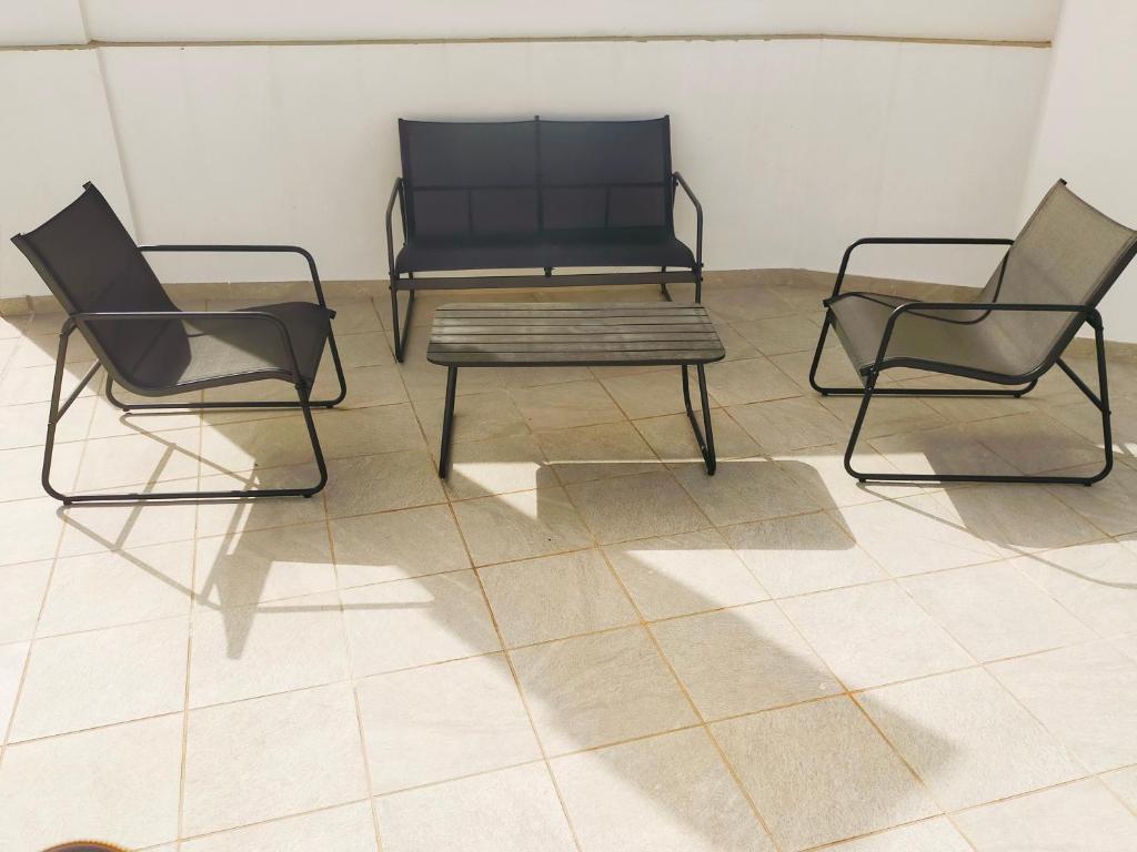 Posezení v ubytování Nerja Sun Apartment Bronce A Centro