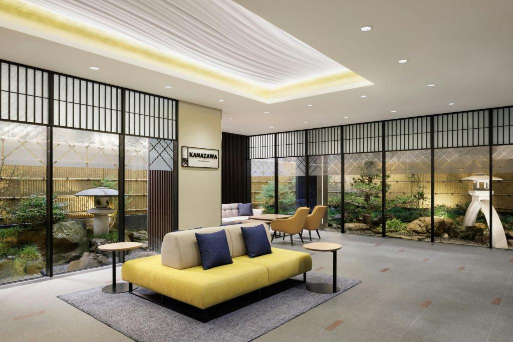 Posezení v ubytování Four Points Flex by Sheraton Kanazawa