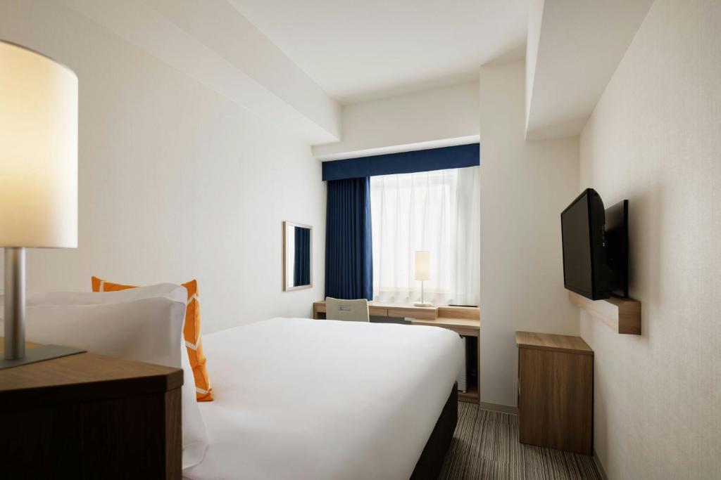 TV a/nebo společenská místnost v ubytování Four Points Flex by Sheraton Kanazawa