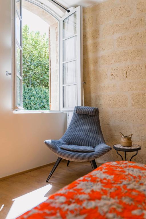 Posezení v ubytování Le Petit Avignon - chambres & appartement à deux pas du Pont d'Avignon et du Palais des Papes