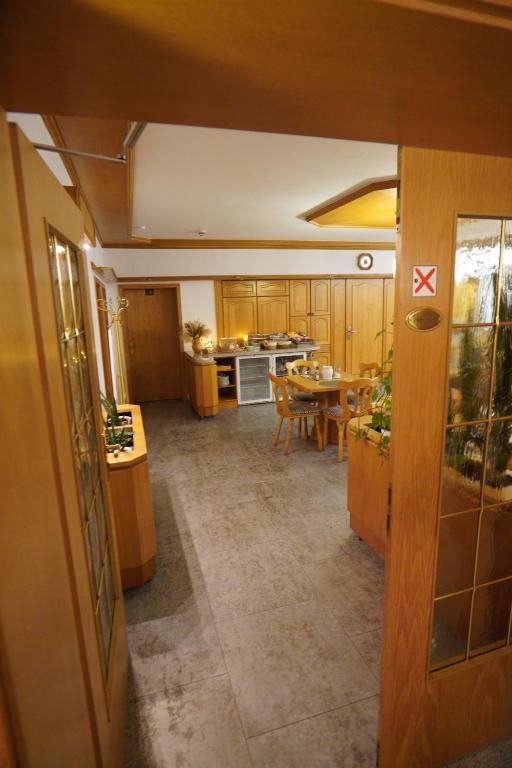 Kuchyň nebo kuchyňský kout v ubytování Hotel Liederbacher Hof