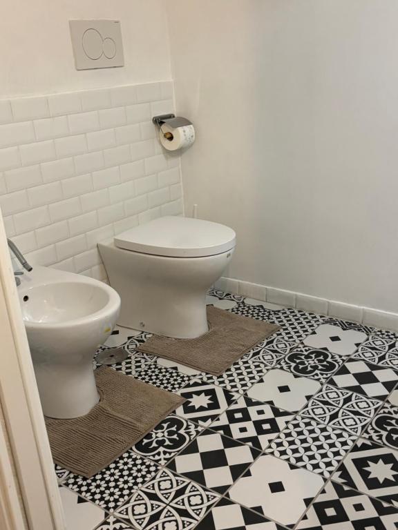 Koupelna v ubytování Casa Fo