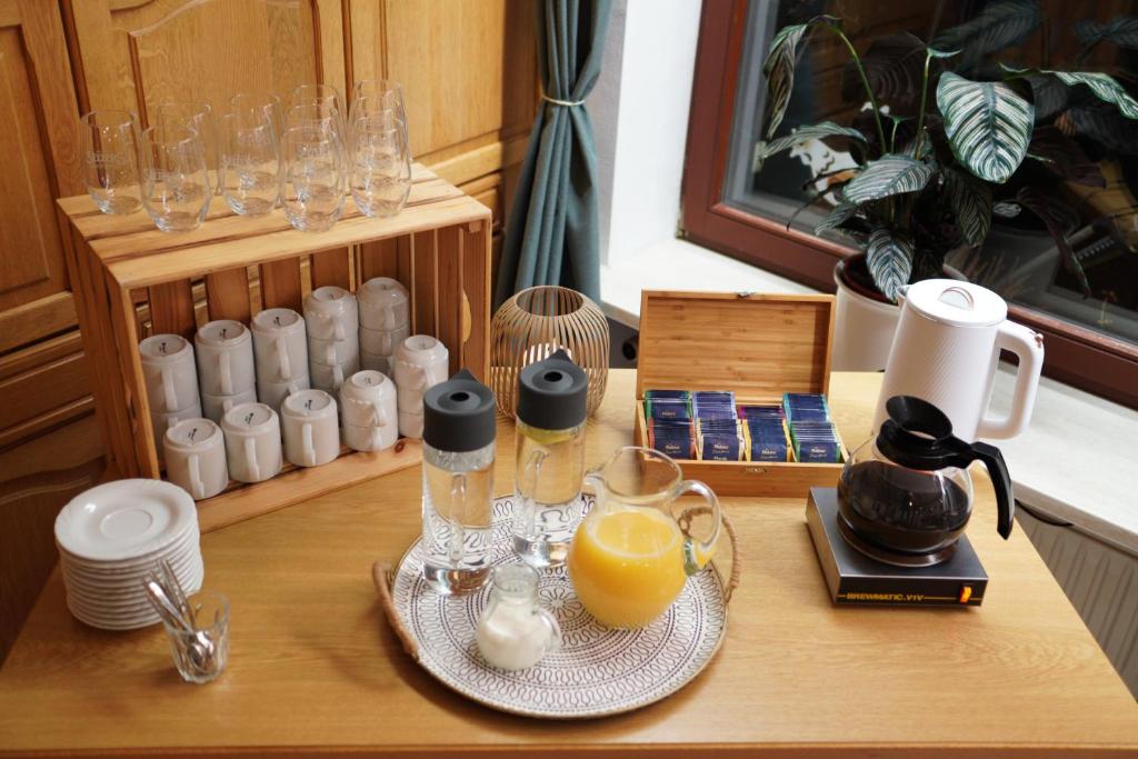 Nápoje v ubytování Hotel Liederbacher Hof