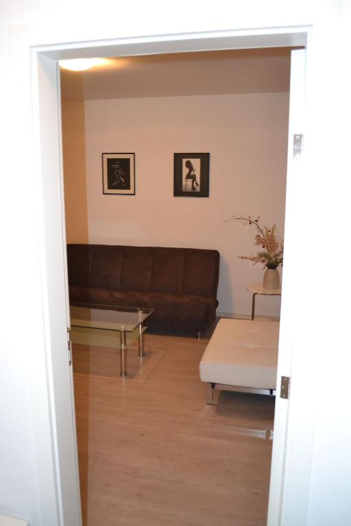 A seating area at Bulhotel Pritzker Apartment