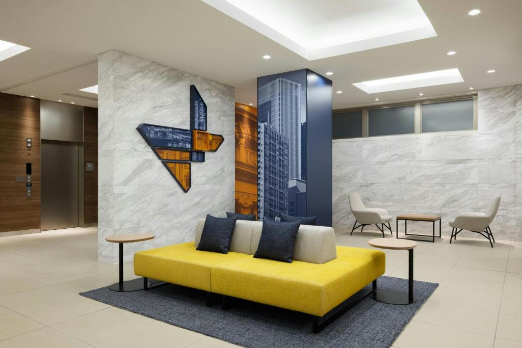 Posezení v ubytování Four Points Flex by Sheraton Osaka Kitahama