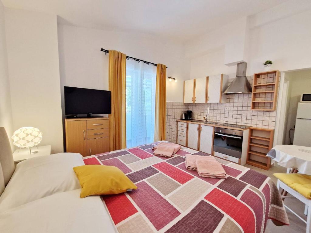 Posteľ alebo postele v izbe v ubytovaní Apartment Sersic
