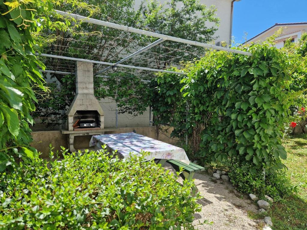 Vonkajšia záhrada v ubytovaní Apartment Sersic