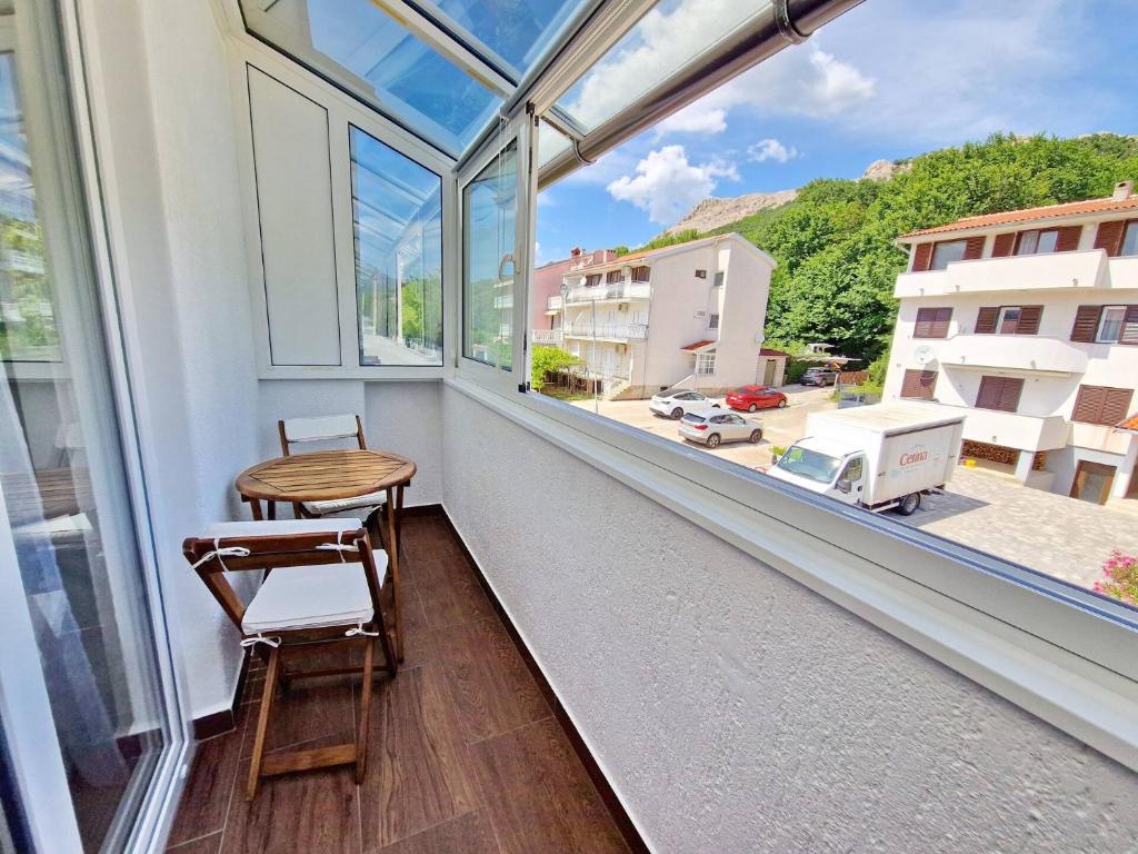 Balkón alebo terasa v ubytovaní Apartment Sersic