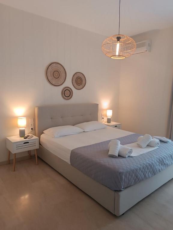 Posteľ alebo postele v izbe v ubytovaní Libera Private Rooms