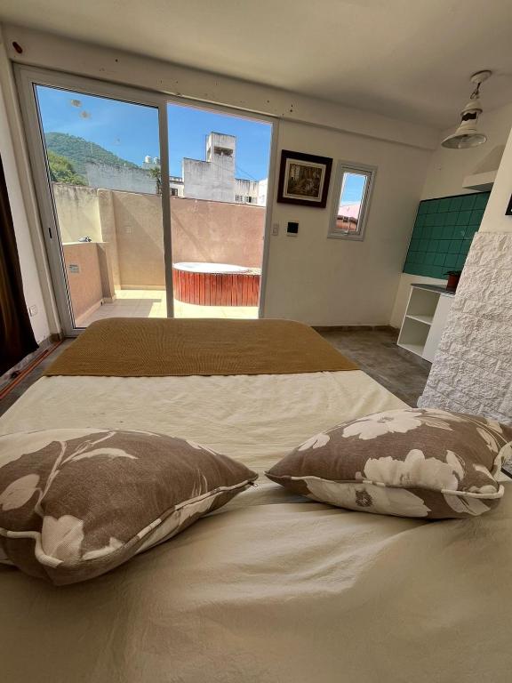 Postel nebo postele na pokoji v ubytování Rincon Salteño Hostel