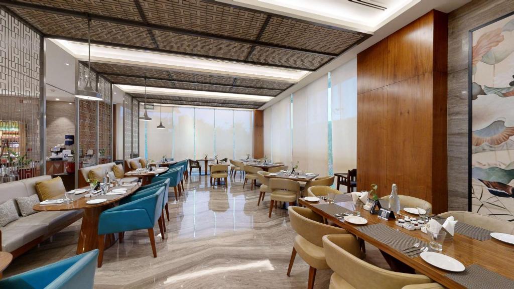 Posezení v ubytování Radisson Blu Faridabad