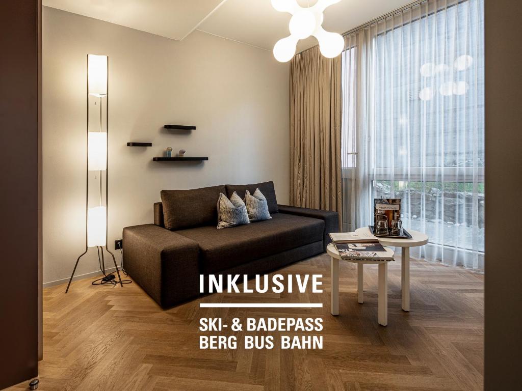 Posezení v ubytování Badehotel Belvair
