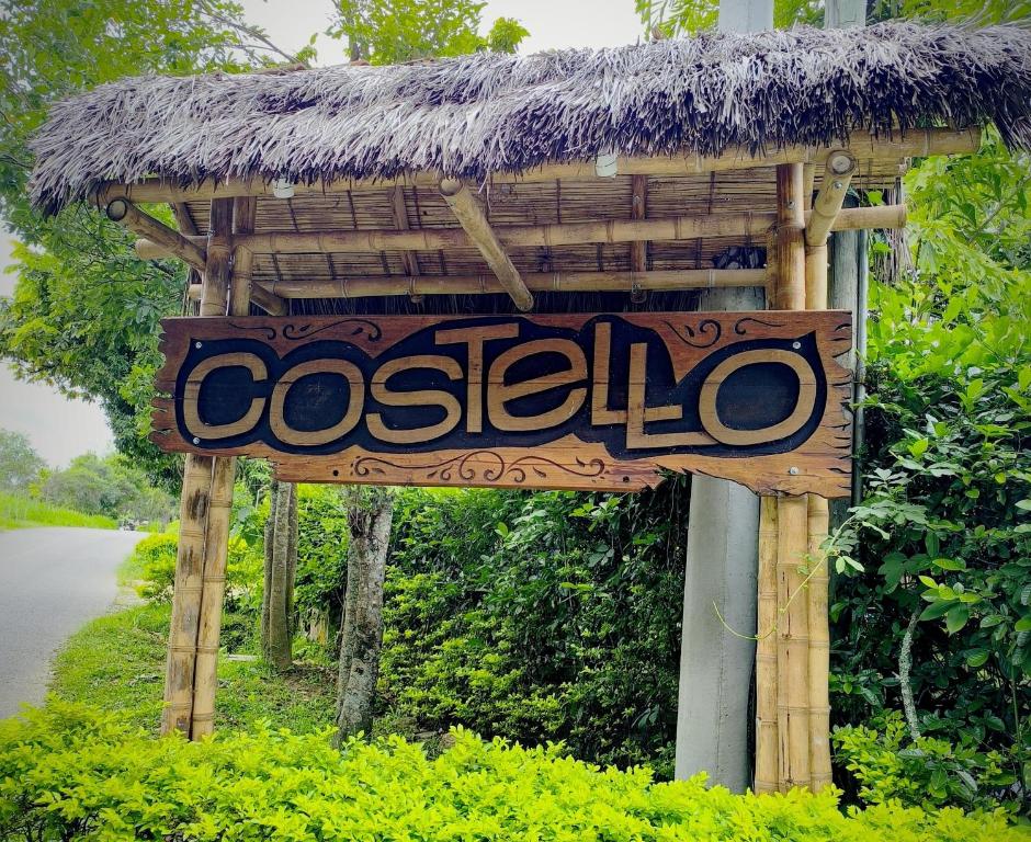 Certifikát, hodnocení, plakát nebo jiný dokument vystavený v ubytování Costello Campestre