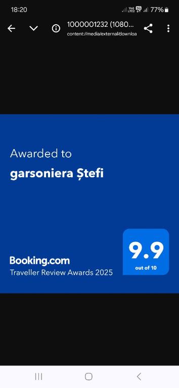 garsoniera Ștefi - Appartement Met één Slaapkamer