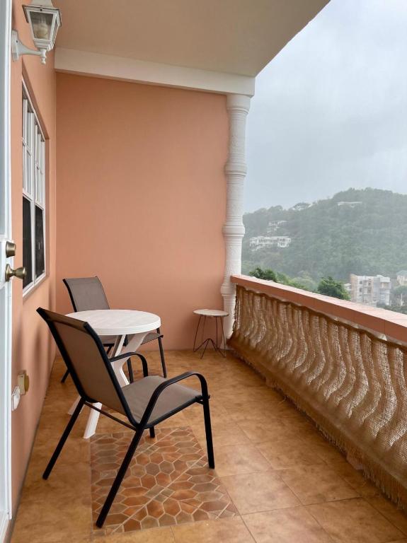 Nespecifikovaný výhled na hory nebo výhled na hory při pohledu z apartmánu